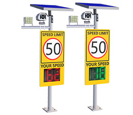 solar 188 Radar Speed Limit Sign