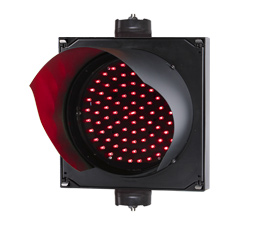 200mm red led traffic light
