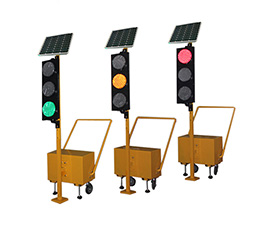 LED portable traffic signal light