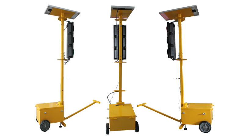 solar portable traffic light