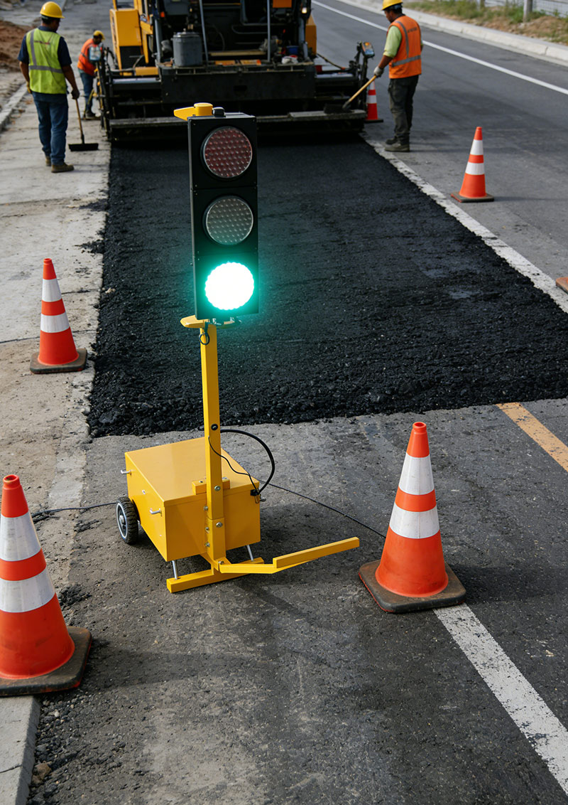 portable traffic light